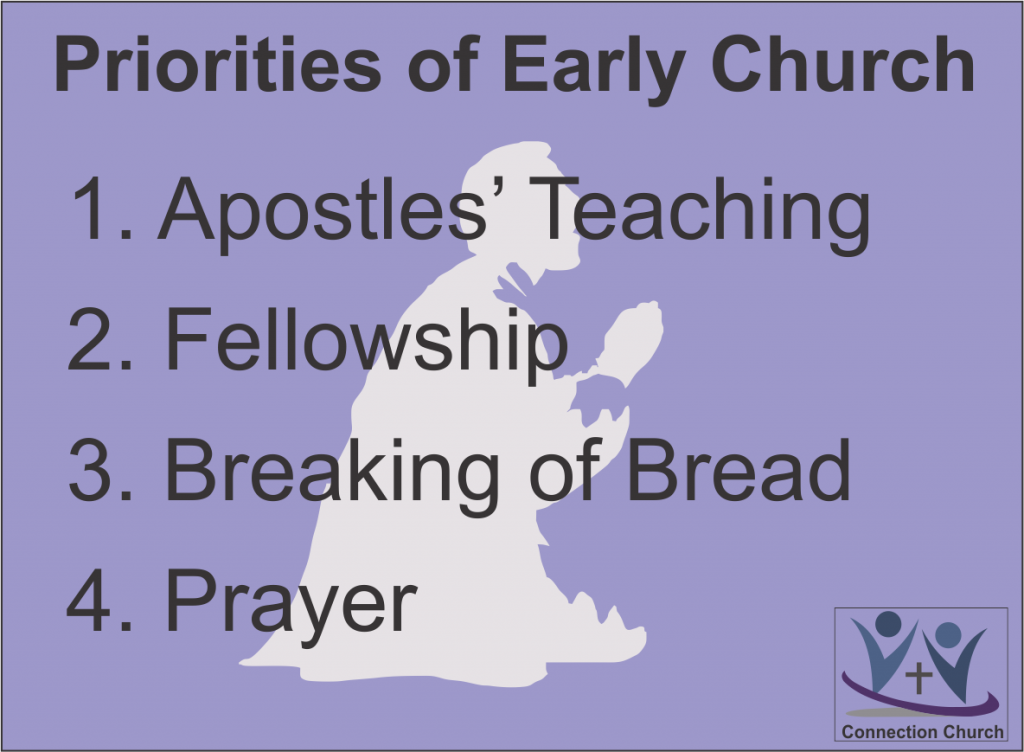 08 Priorities – Early Church Priorities (Acts 2:42)